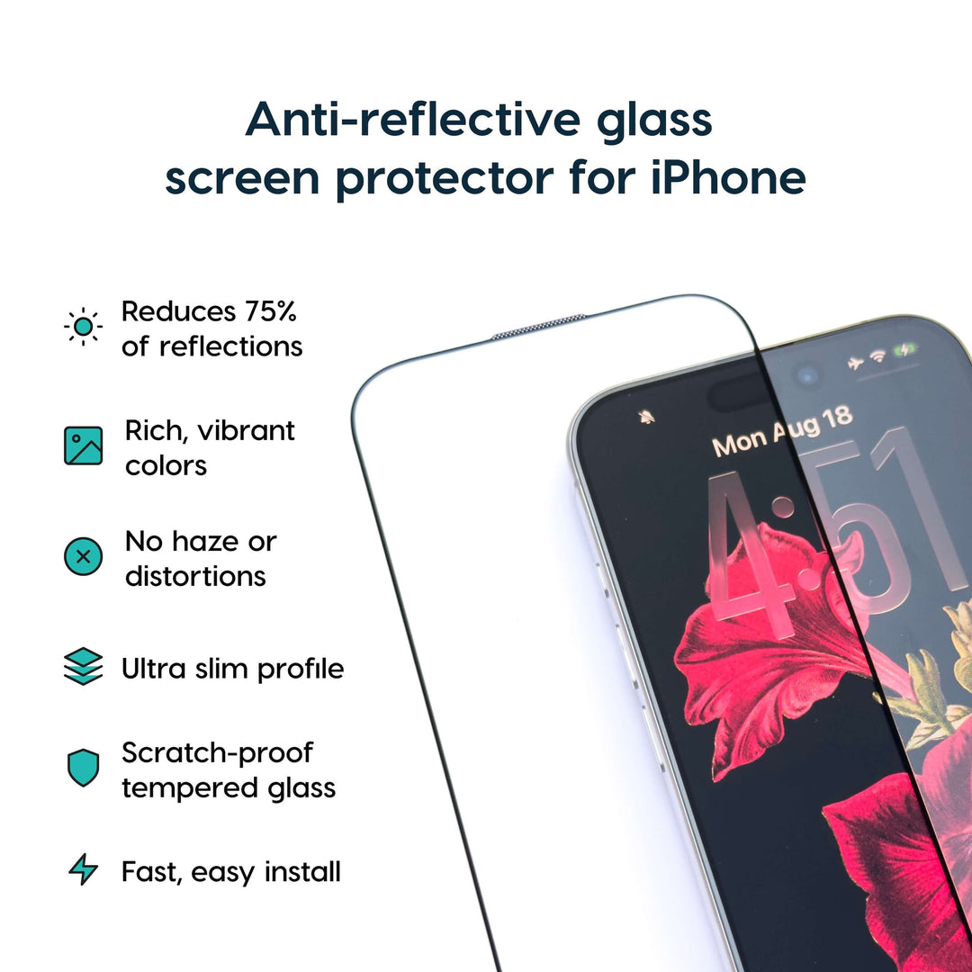 Fresh Coat — Anti-reflective glass screen protector for iPhone