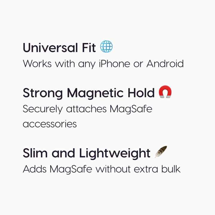 Universal MagSafe Adapter – iPhone 16e & Android Compatible