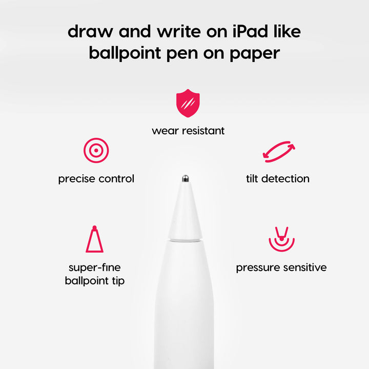 Rock Paper Pencil v3.0 — iPad Paper Screen Protector + Apple Pencil Tips