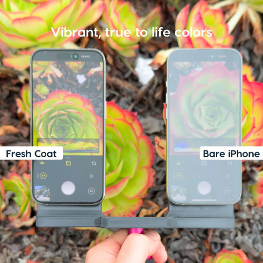 Fresh Coat — Anti-reflective glass screen protector for iPhone