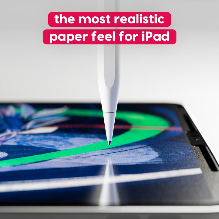 Rock Paper Pencil 4.0 — iPad Paper Screen Protector + Apple Pencil Tips