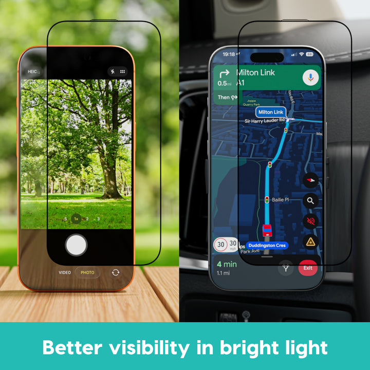 Fresh Coat 2.0 - Anti-reflective glass screen protector for iPhone