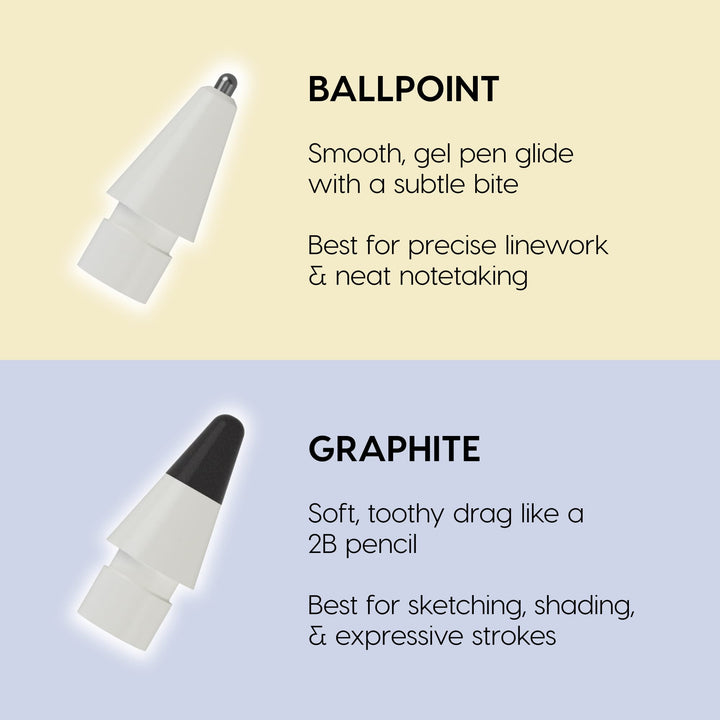 Apple Pencil Tip Replacements for Rock Paper Pencil 4.0