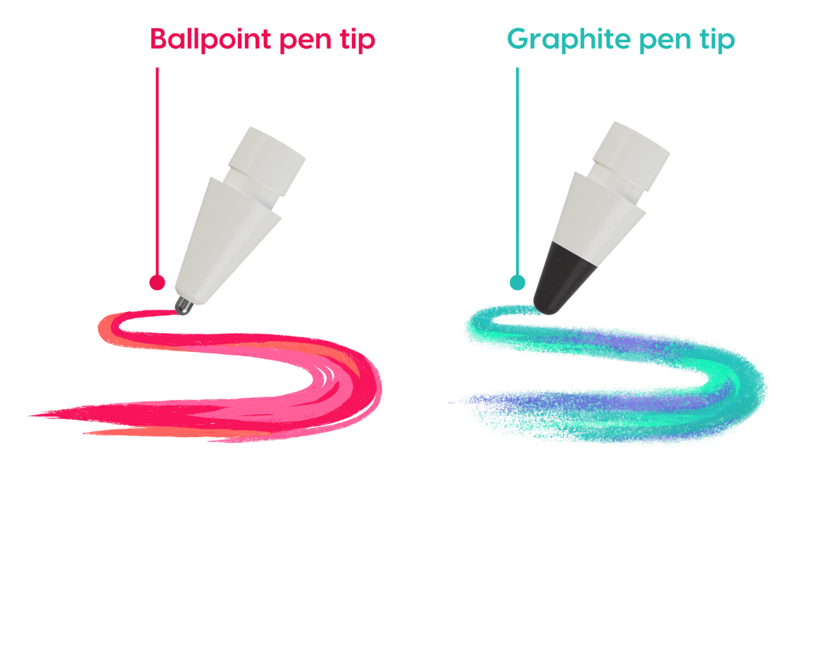 Precision Apple Pencil tips that match your style
